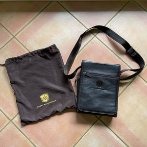 Vintage Rocky Mountaineer Leather Shoulder Bag ~ Leather Cross body Bag